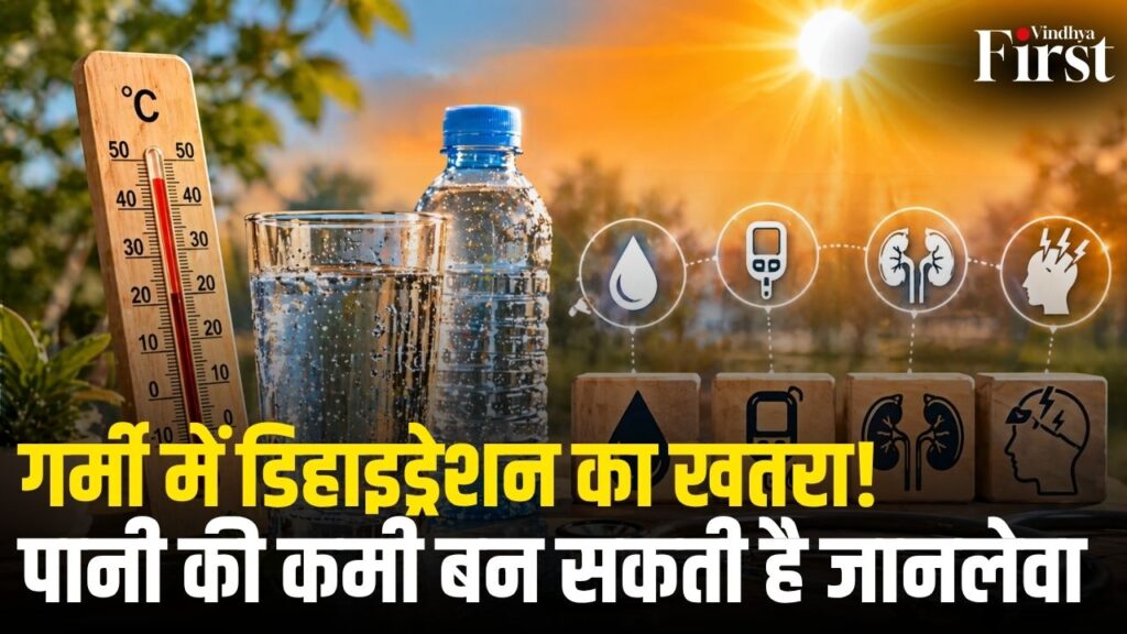भीषण गर्मी में डिहाइड्रेशन को हल्के में लेना भारी पड़ सकता है. पानी की कमी से डायबिटीज, माइग्रेन, किडनी समस्या, लो ब्लड प्रेशर और यूरिन इन्फेक्शन जैसी गंभीर बीमारियों का खतरा बढ़ जाता है