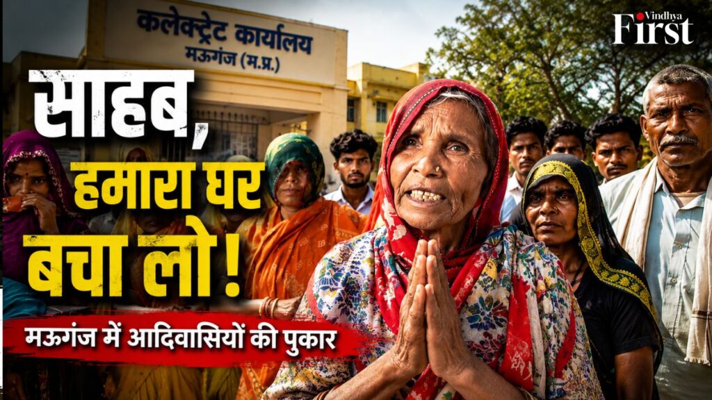 80 साल की बुजुर्ग महिला की गुहार— साहब, हमारा घर बचा लो! खनन और ब्लास्टिंग के बीच आदिवासी परिवारों का दर्द छलका