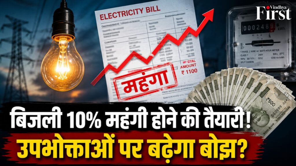 मध्य प्रदेश में बिजली उपभोक्ताओं को लग सकता है बड़ा झटका! बिजली दरों में करीब 10% बढ़ोतरी का प्रस्ताव सामने आया है. अगर मंजूरी मिली, तो आपके मासिक बिजली बिल पर कितना असर पड़ेगा? जानिए पूरी खबर.